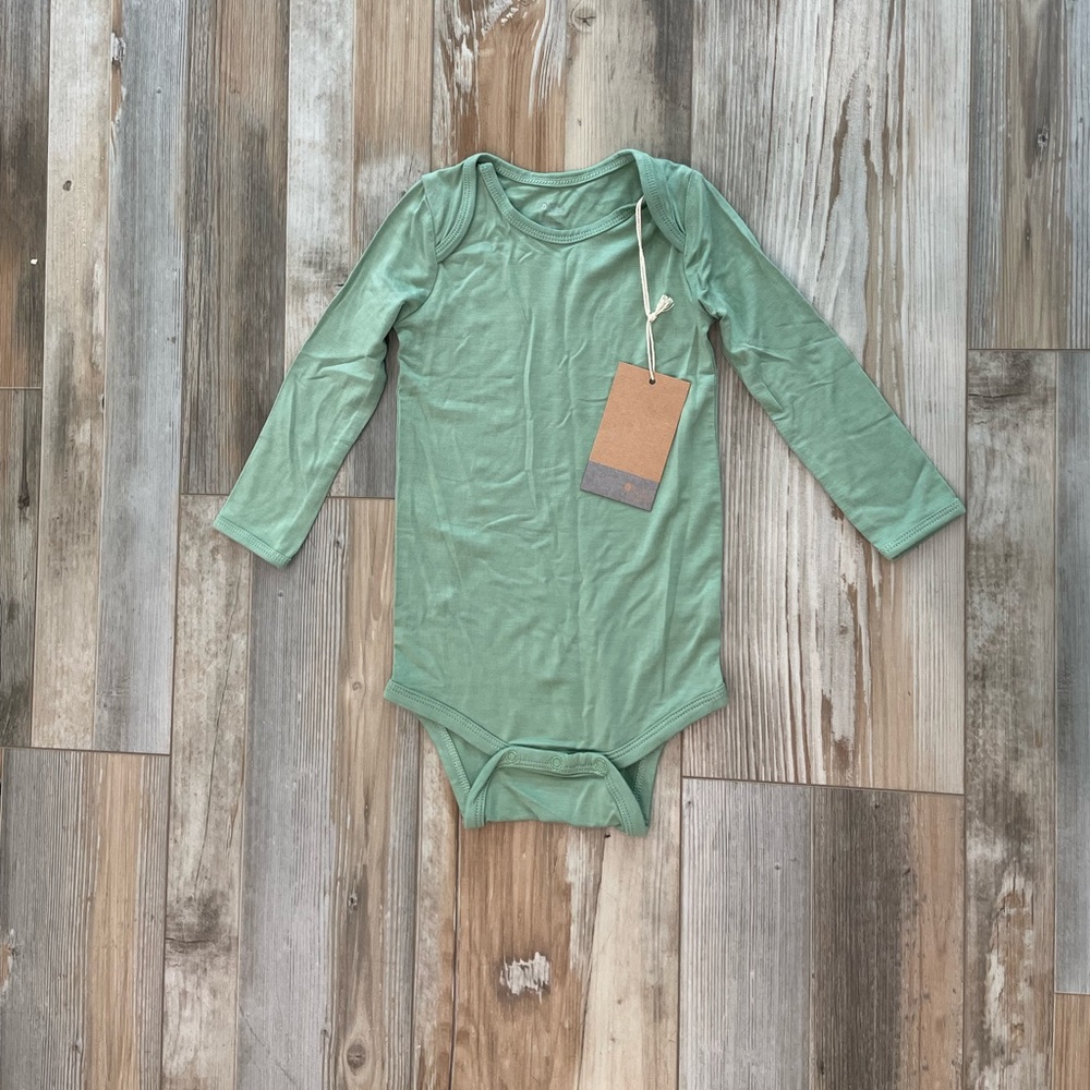 Kyte Baby LS Matcha Bodysuit